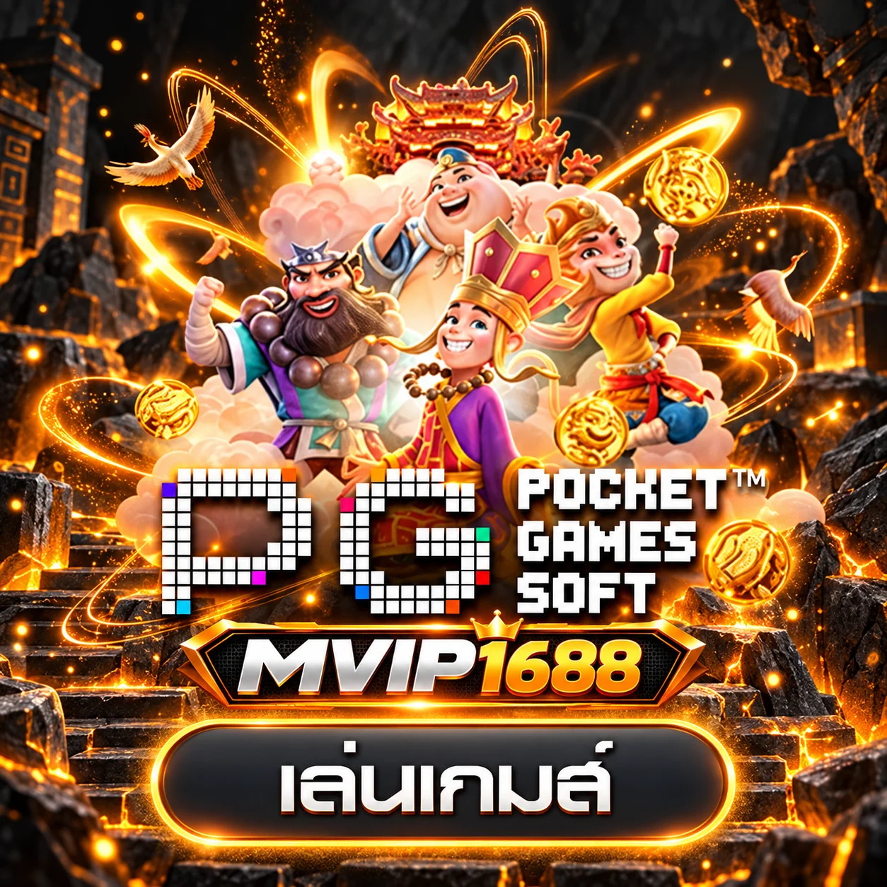 ทดลองเกม PG บน MVIP1688
